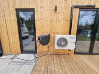 Standardinstallation luft/luft med ROT-avdrag Svart installationsmaterial
